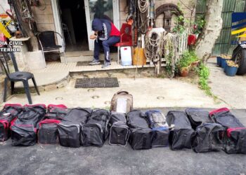 La última operación contra el narcotráfico, que destapó un taller clandestino en Vigo, se salda con 10 detenidos