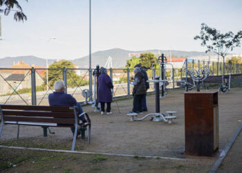 La Vía Verde Vigo acoge actividades de vida saludable para familias, menores y mayores