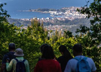 Ruta gratuita para contemplar la ría de Vigo desde los montes de O Morrazo
