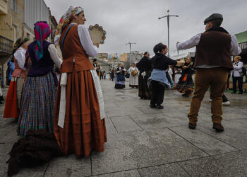 Dos detenidos durante la fiesta de la Reconquista de Vigo por robar un móvil y dos carteras
