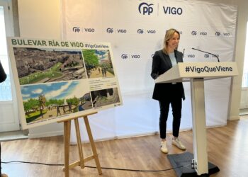 Tapias presenta el ‘Bulevar Ría de Vigo’, un nuevo pulmón verde en pleno casco urbano
