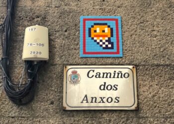 Arte urbano en el Camiño dos Anxos