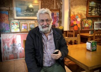 Bieito Ledo, un galego que gusta de escoitar o silencio