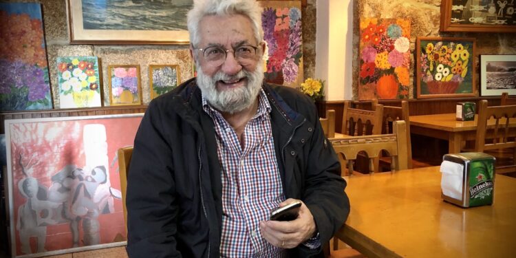 Bieito Ledo, un galego que gusta de escoitar o silencio