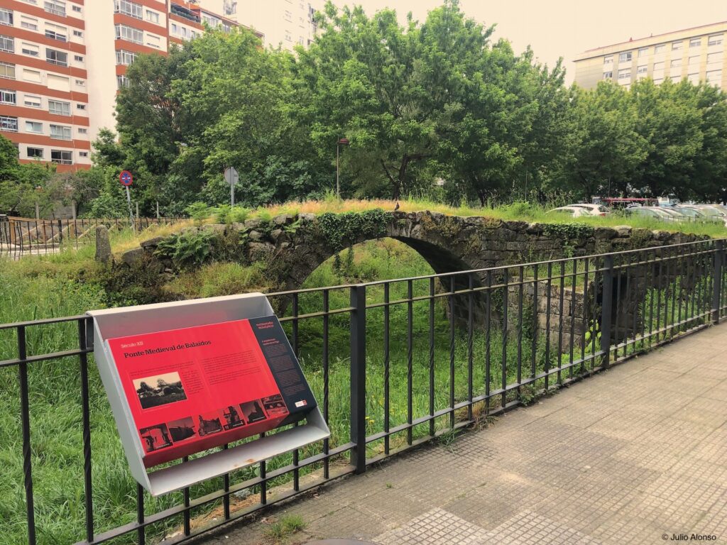 El olvido de un puente medieval en Vigo