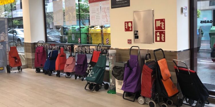 El privilegio de llenar el carro de la compra