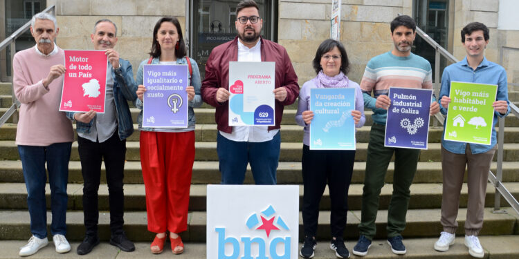 O BNG de Vigo presenta o seu programa “aberto” con 629 propostas para trazar “un novo rumbo”