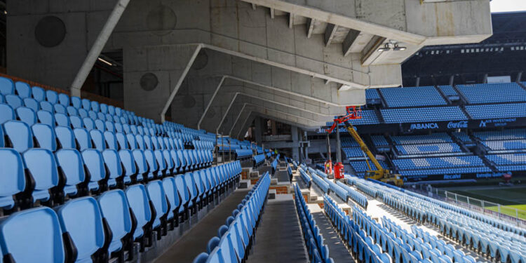 El Celta confirma la apertura de la grada de Marcador tras las pruebas de La Liga y los operadores