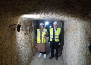 El túnel de O Castro abre para visitas guiadas gratuitas: podrán entrar grupos de diez personas