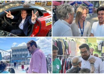 Descansar, alimentar a animales, ocio, motos y fútbol, las actividades de los candidatos en su día de reflexión