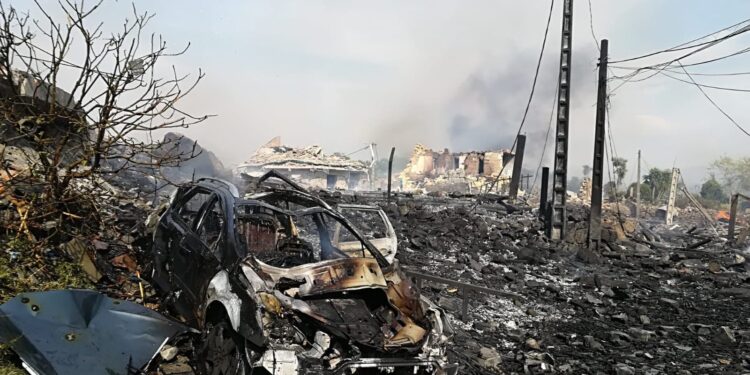 La explosión de la pirotecnia de Tui, en la que murió un matrimonio, pendiente de juicio 5 años después