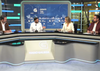 PP, Marea y BNG proponen un Vigo más “plural” y “serio” en un debate con ‘plantón’ de Caballero