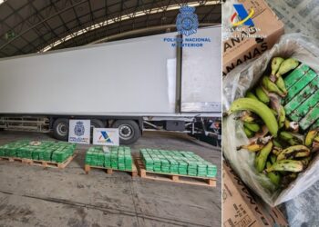 La organización desarticulada en Vigo quería establecer una vía para introducir droga por el norte