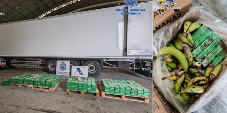 La organización desarticulada en Vigo quería establecer una vía para introducir droga por el norte