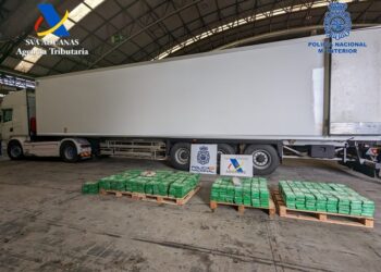 Ocho detenidos tras desarticular una organización que transportó 600 kilos de cocaína de Colombia a Vigo