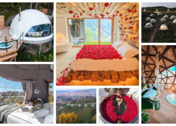 El lujoso ‘glamping’ de los Alpes llegará a Vigo por Navidad