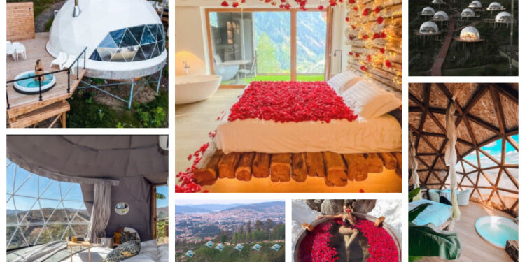 El lujoso ‘glamping’ de los Alpes llegará a Vigo por Navidad