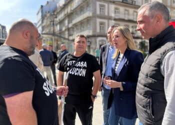 Tapias reprocha a Caballero que cancele sus actos de campaña para no “atender” a la plantilla de Vitrasa