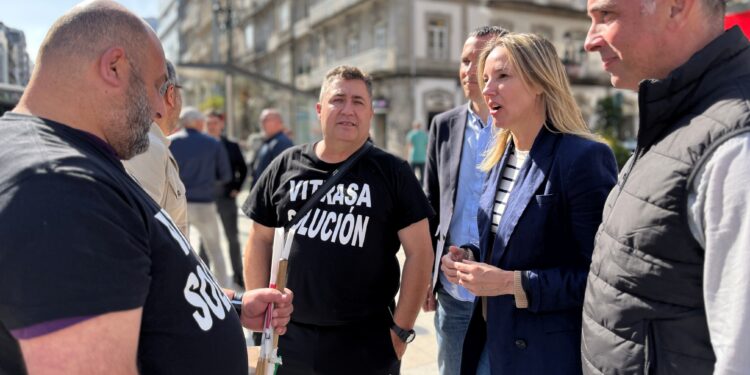 Tapias reprocha a Caballero que cancele sus actos de campaña para no “atender” a la plantilla de Vitrasa