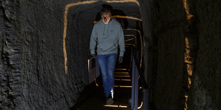 Así son (y suenan) por dentro las galerías subterráneas que se abren al público en O Castro