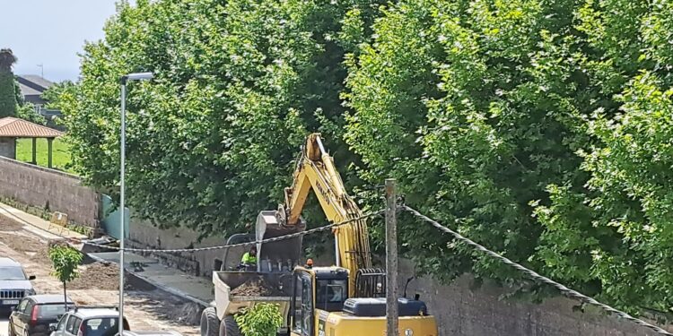 Arrancan las obras del nuevo camping de caravanas en Nigrán con vistas al mar