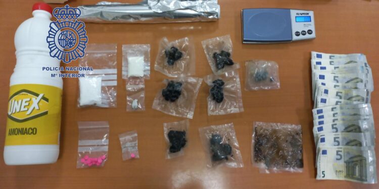 Cinco detenidos por tráfico de drogas durante la celebración del festival Millo Verde en Cesantes