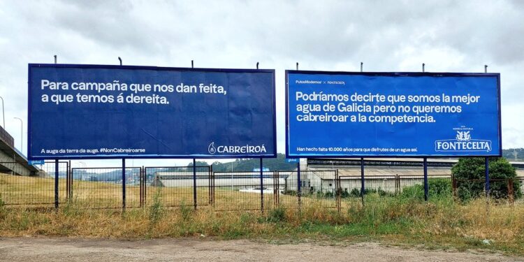 Se desata una guerra del agua en Galicia, donde la lluvia es arte