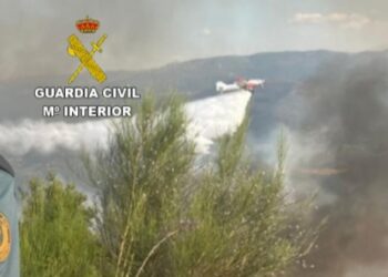 Investigan a un vecino de Arbo como posible autor de cuatro incendios forestales