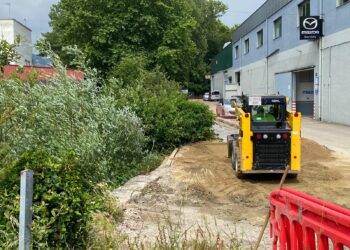 El BNG denuncia obras del Concello de Vigo «abiertamente ilegales» en el entorno del Lagares