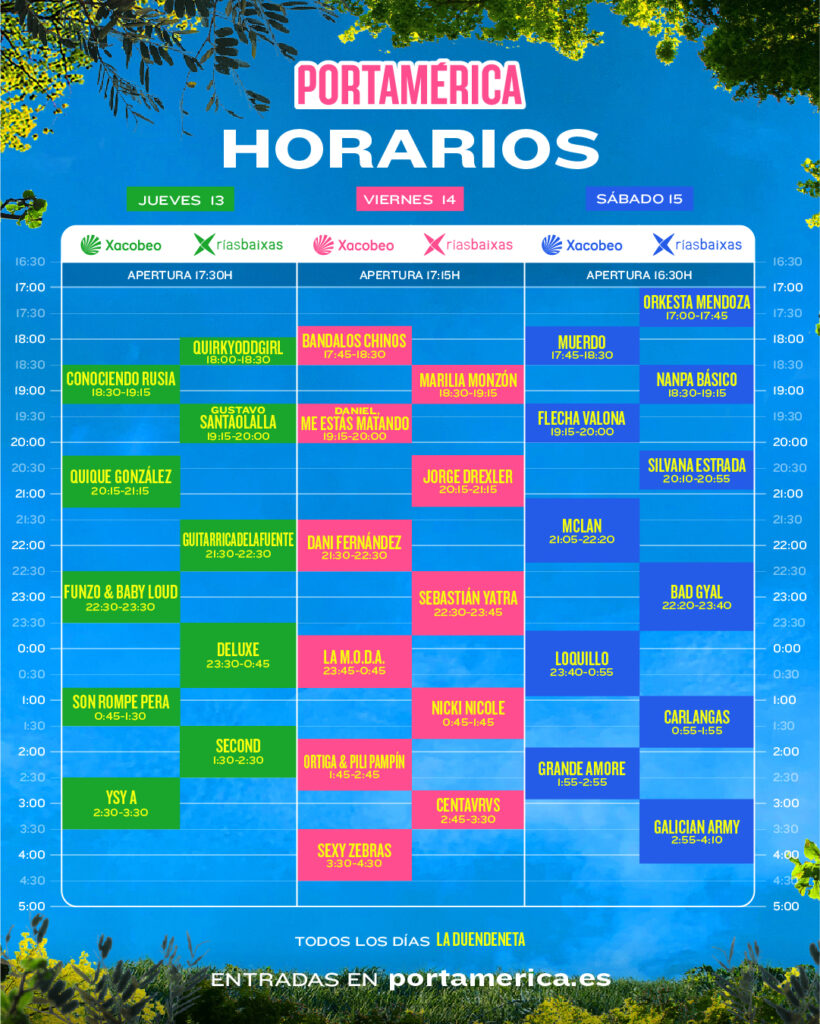 GUÍA | Portamérica calienta motores para una edición llena de novedades: mapa, descuentos y horarios