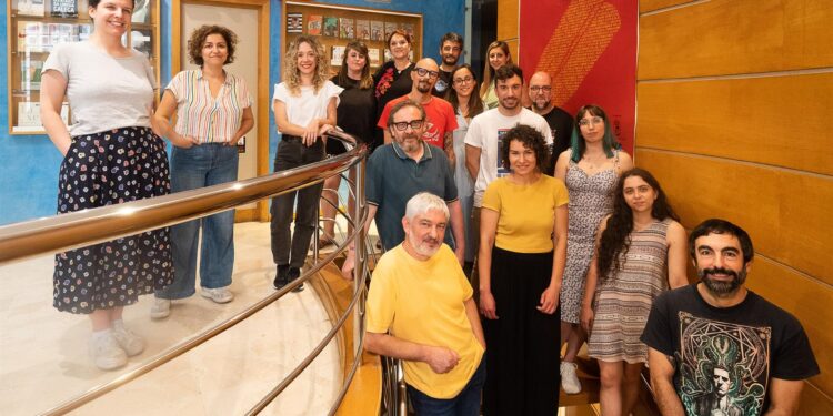 Pedro Feijoo, María Reimóndez y Leticia Barbadillo, Premios Xerais 2023