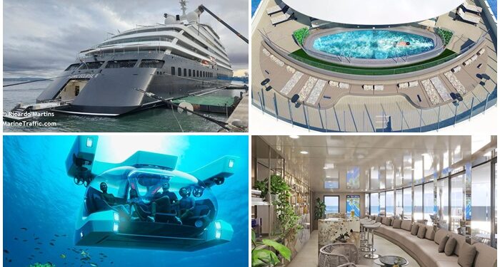 El crucero de pasaje más lujoso del mundo amarra en Vigo: así es el ‘Scenic Eclipse II’