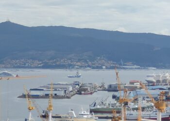 El buque ‘Ártabro’ atraca en Vigo tras finalizar su misión de inspeccionar el ‘Villa de Pitanxo’