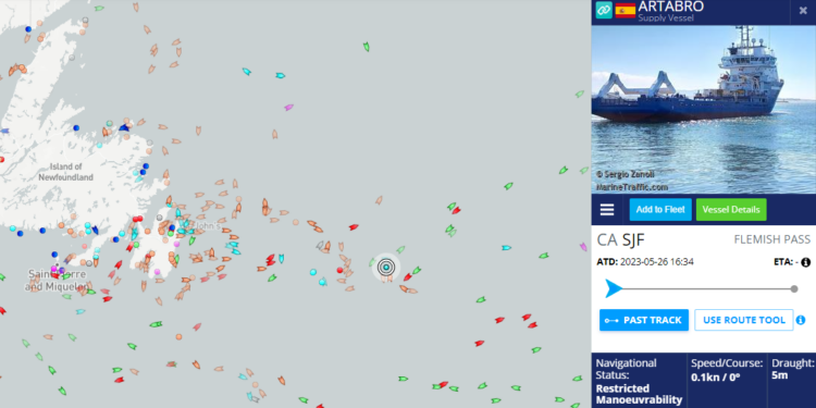 El Rov submarino confirma la localización del pecio del ‘Villa de Pitanxo’ en Terranova