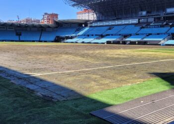 Así ha quedado el césped de Balaídos tras el concierto de Guns N’ Roses: ahora, ¿quién pagará el nuevo?