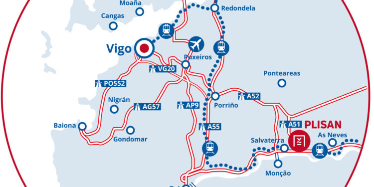 La Autoridad Portuaria de Vigo adjudicará este mes las obras de su conexión ferroviaria con la Plisan