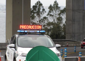 Retenciones en la AP-9 a la salida de Vigo tras registrarse varios accidentes sin heridos