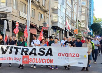 Nueva jornada de huelga en Vitrasa: el comité afea al gobierno local que siga “mirando a otro lado”