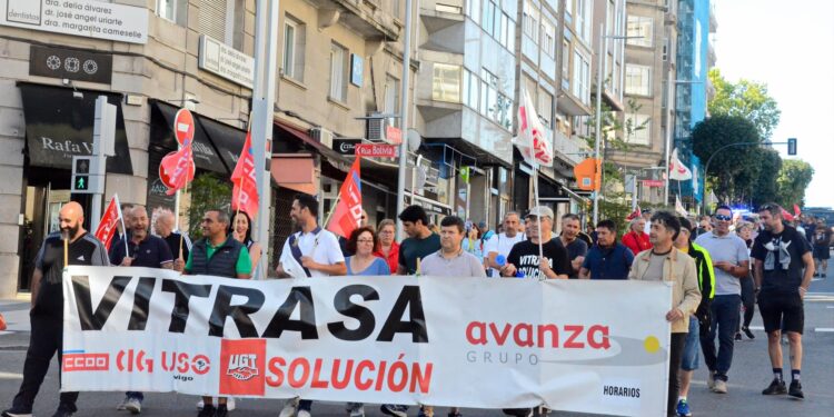 Nueva jornada de huelga en Vitrasa: el comité afea al gobierno local que siga “mirando a otro lado”