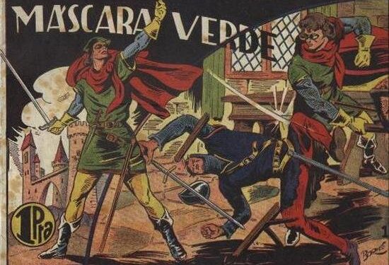 Máscara Verde, el héroe del cómic que nació en Vigo La editorial Cíes lanzó en 1949 las aventuras de este valiente guerrero que alcanzó 14 inolvidables números