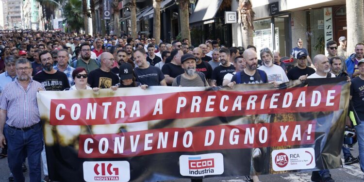 El metal vigués amenaza con “reventar” la feria Mindtech si no hay acuerdo: “No vamos a ceder”