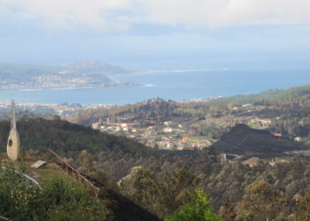 La Policía Local utilizará drones para vigilar el fuego en los montes de Vigo durante el verano