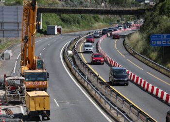 Nuevos cortes de tráfico por las obras de conexión de la autovía Tui-A Guarda con la A-55