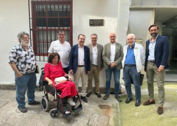 Once placas permitirán seguir el rastro de Laxeiro por la ciudad de Vigo