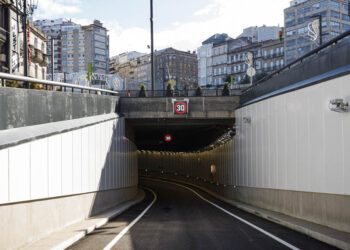 El túnel de Lepanto cierra durante casi tres meses para que puedan continuar las obras del ascensor Halo