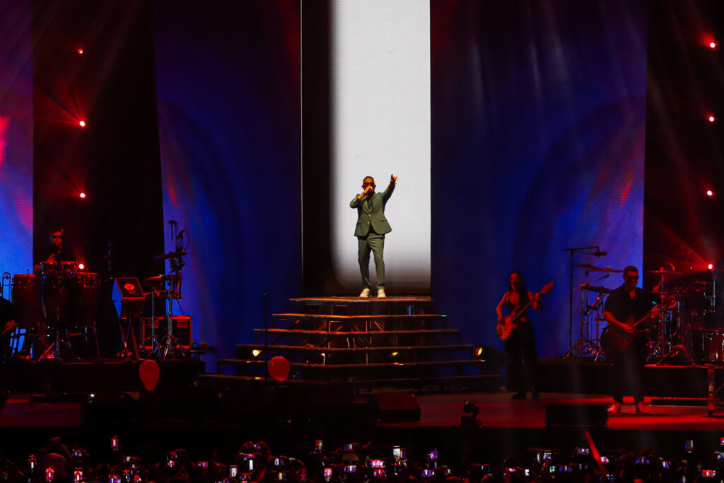 Alejandro Sanz deslumbró a los asistentes en el Auditorio de Castrelos