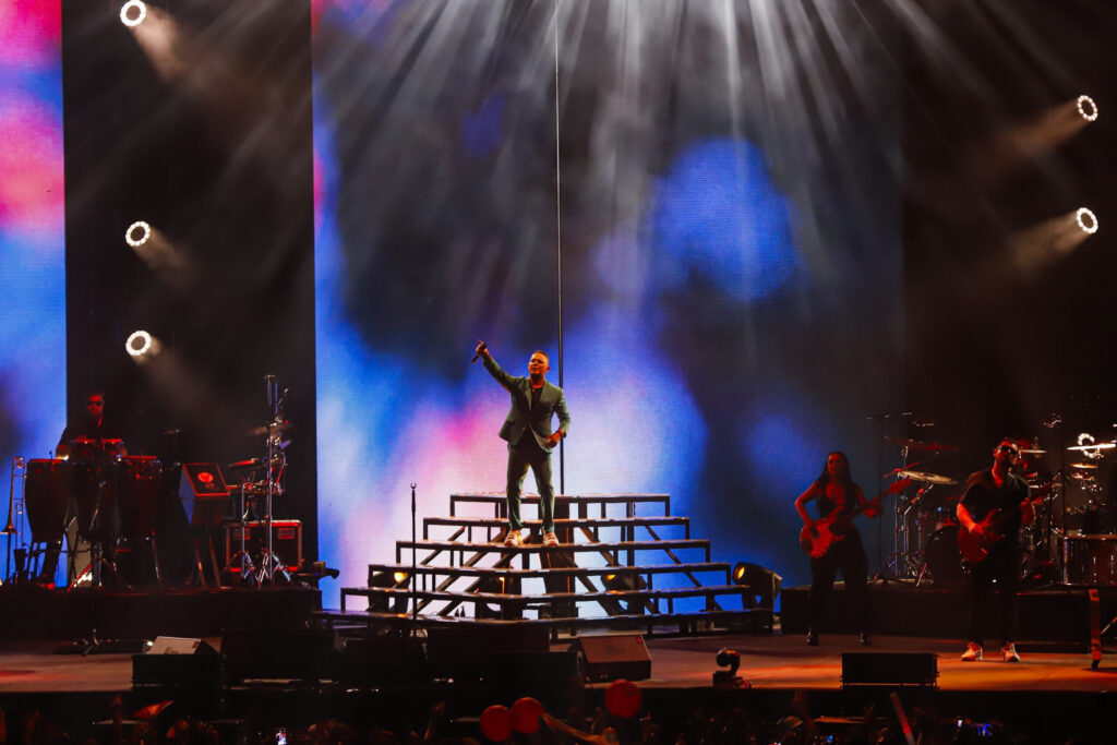 Alejandro Sanz deslumbró a los asistentes en el Auditorio de Castrelos