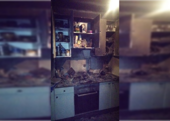 Un incendio en una cocina obliga a desalojar a todos los vecinos de un edificio en Vigo