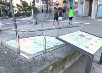 La muralla de Vigo abandonada