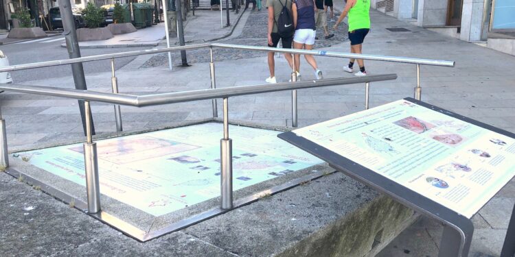 La muralla de Vigo abandonada